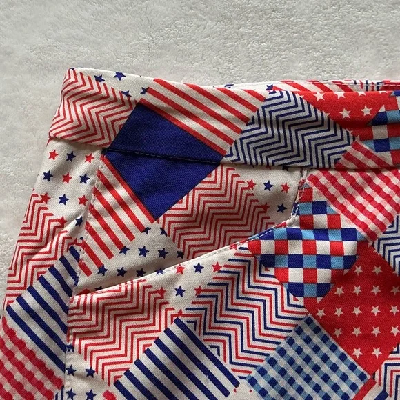 Kate Park Women's Patriotic Athletic Skort Skirt - Picture 6 of 12